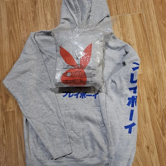 Playboy Japanese Rabbit Head Hoodie - Picture 2 of 2